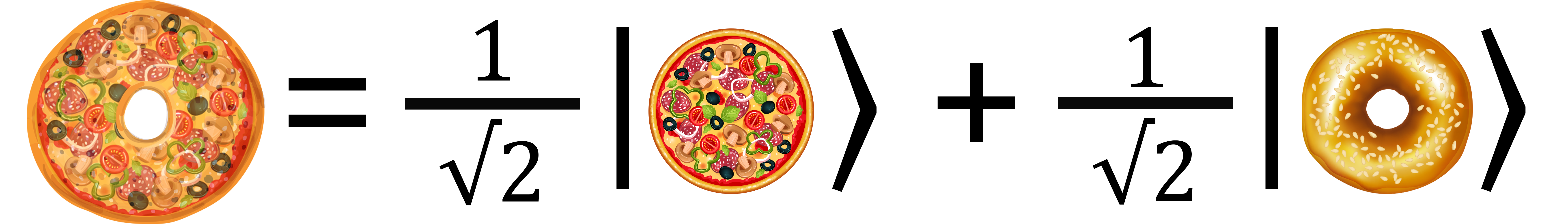 Pizza Bagel's Paradox Example (Pizza or Donut?) in a Quantum Superposition of States #2